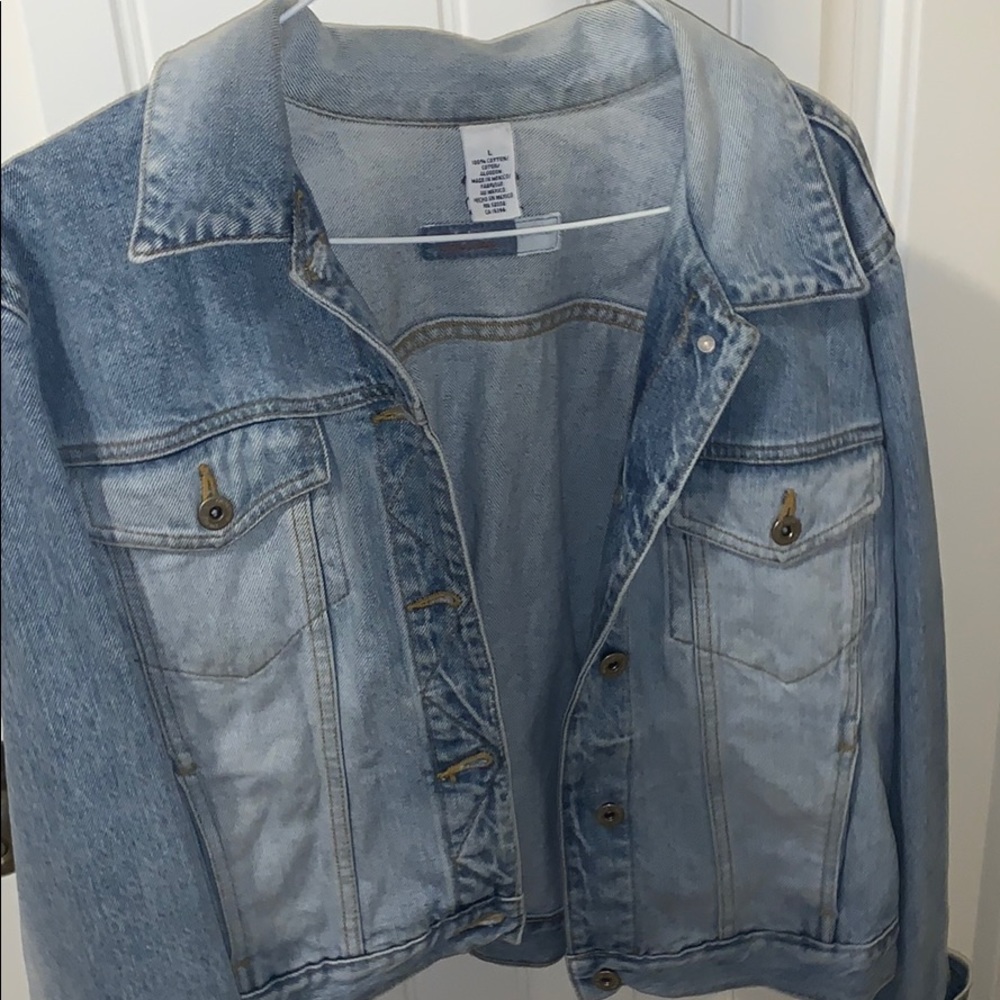 liz claiborne jean jacket